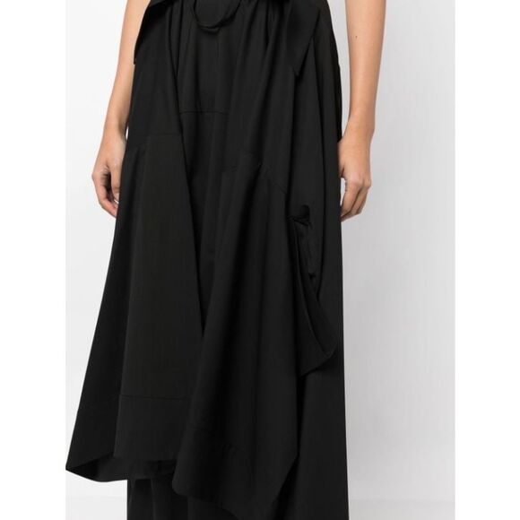 A.W.A.K.E Mode Asymmetrical Ruffle Maxi Skirt Size FR 34 / US 2 $1560 - Picture 4 of 14